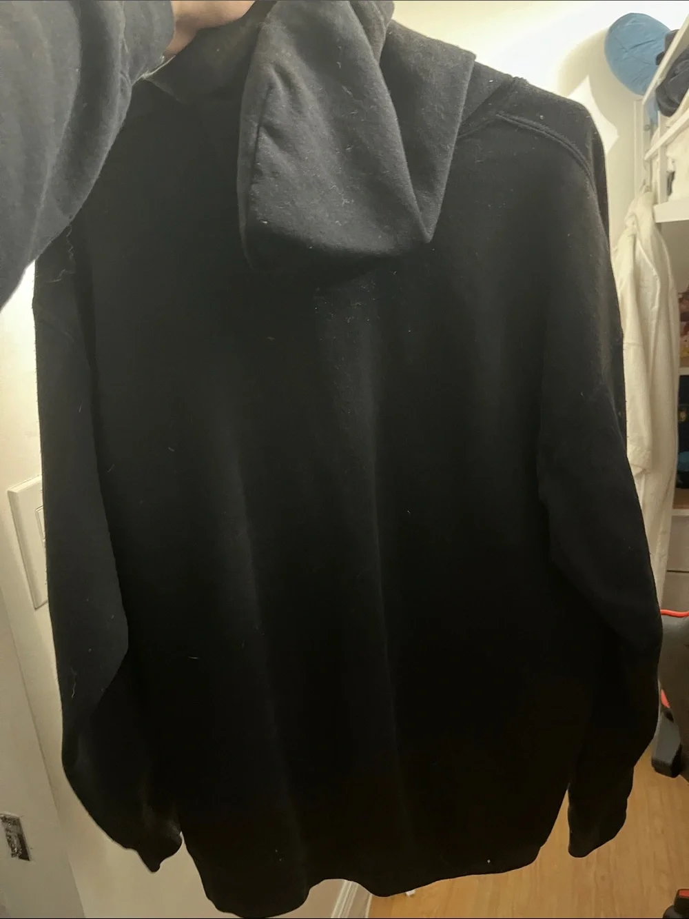 Gildan Black Heavy Blend Hooded Zip Sweatshirt